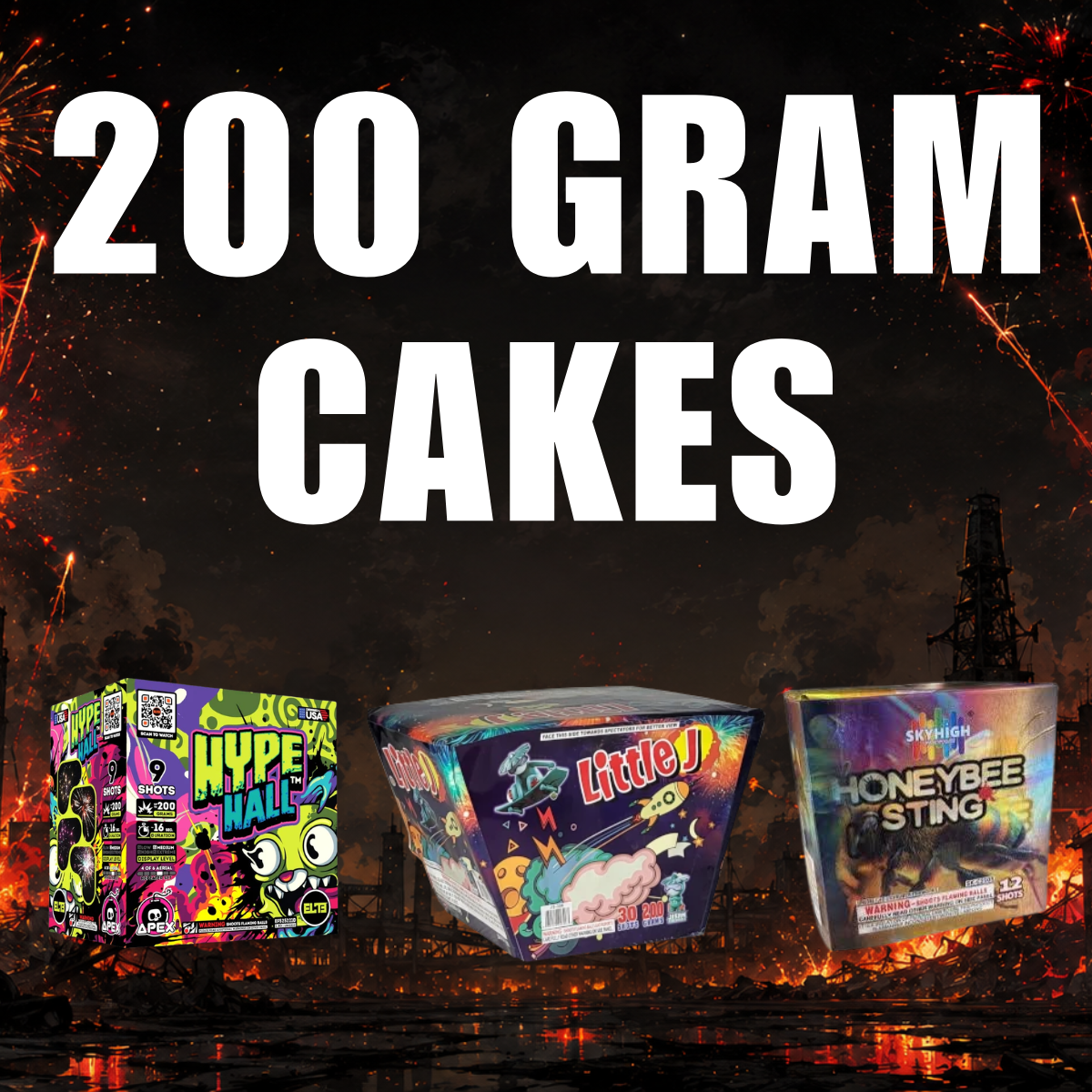 200 Gram Cakes