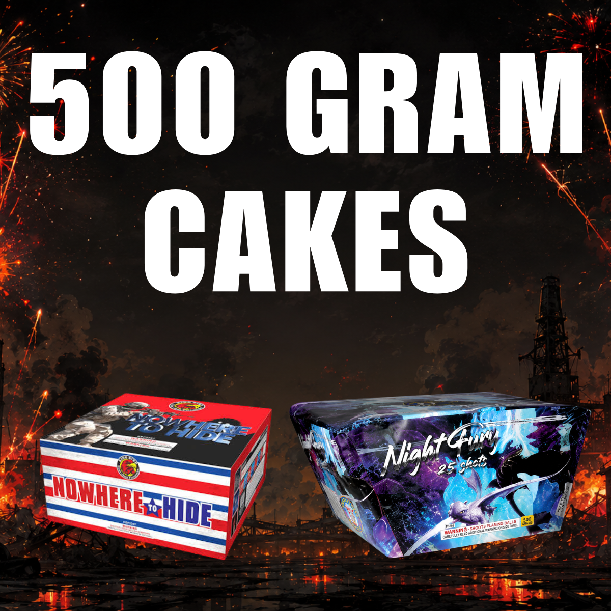 500 Gram Cakes