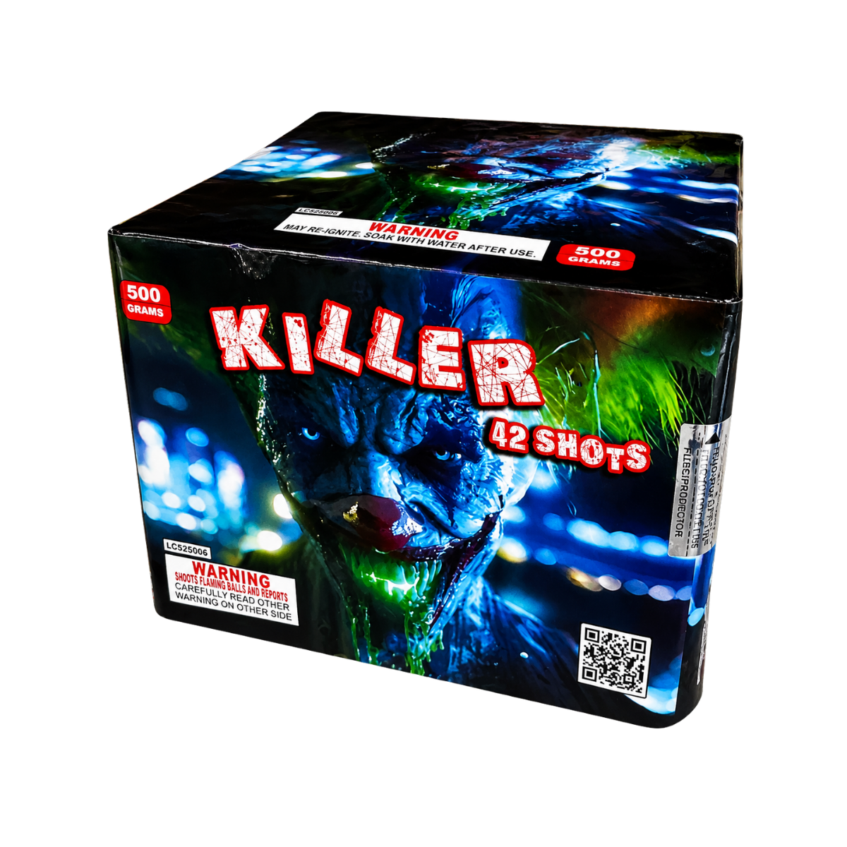 42 shot killer 500 gram cake by Brotherhood fireworks