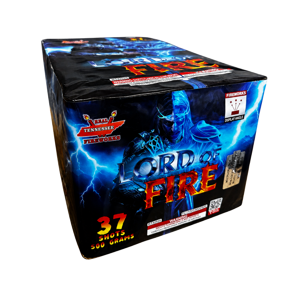 Lord Of Fire 500 gram cake by real tennessee fireworks