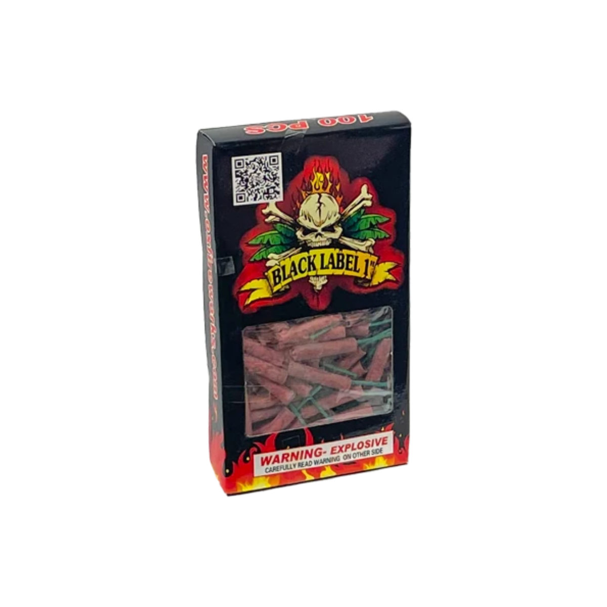 Black Label 1 Inch Firecrackers