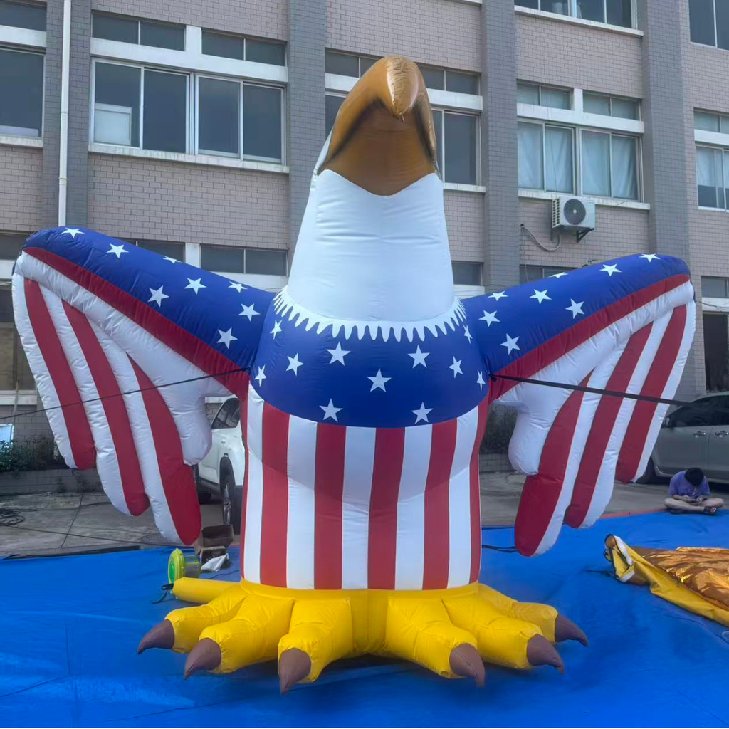 10ft American Eagle Inflatable Advertising Display with Blower