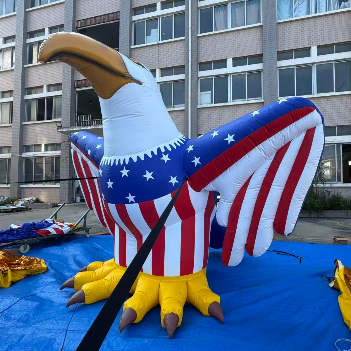 10ft American Eagle Inflatable Advertising Display with Blower