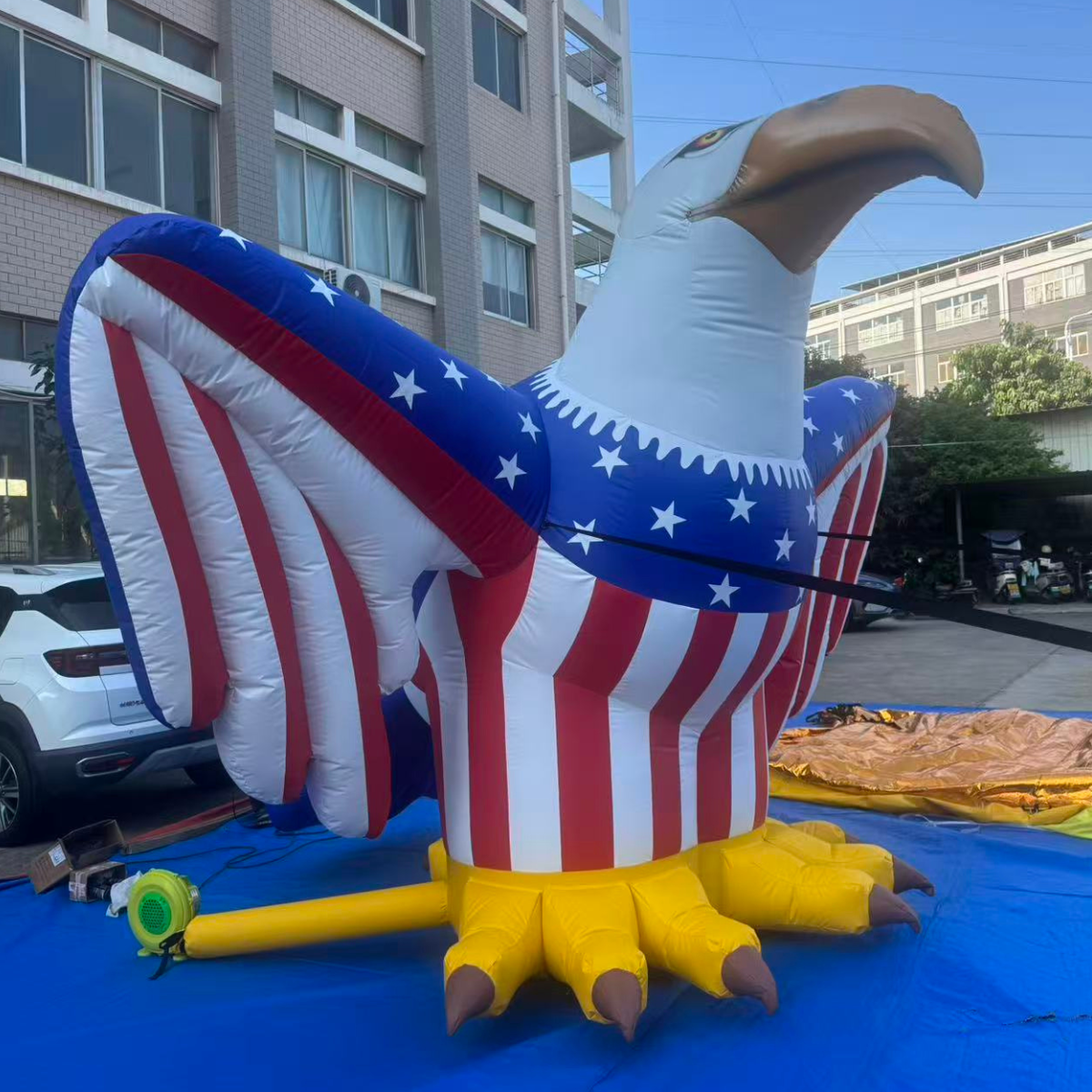 10ft American Eagle Inflatable Advertising Display with Blower