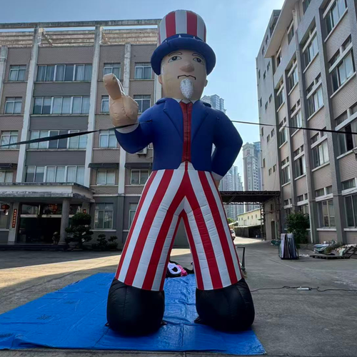 20ft Uncle Sam Inflatable Advertising Display with Blower