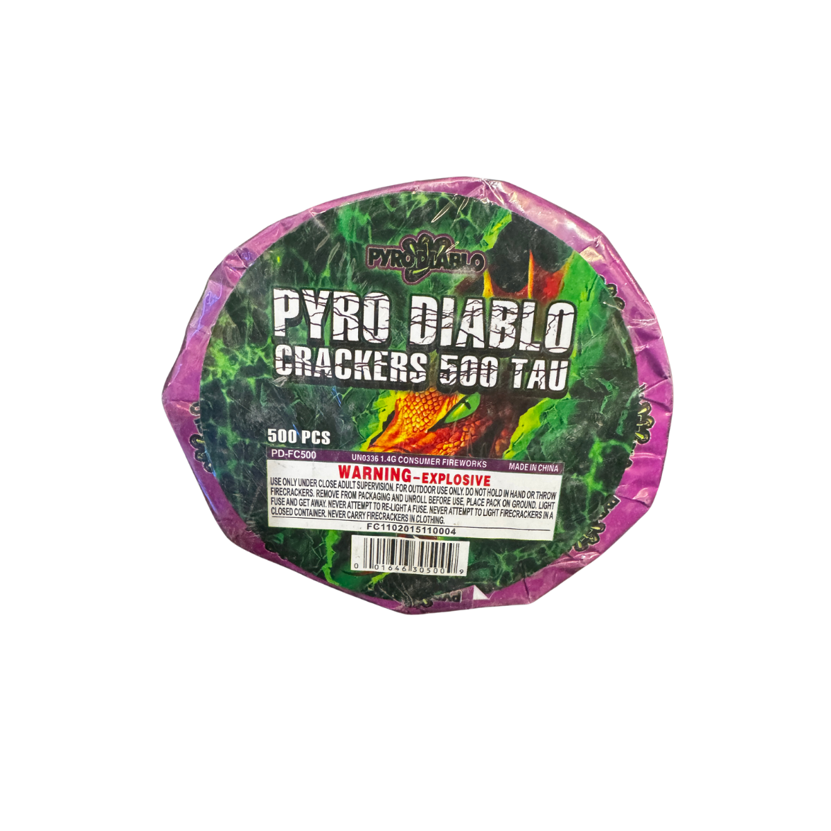 Pyro Diablo Firecrackers 500 Roll